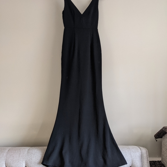 Lulu's Melora Mermaid V-neck Maxi Dress - Picture 14 of 16
